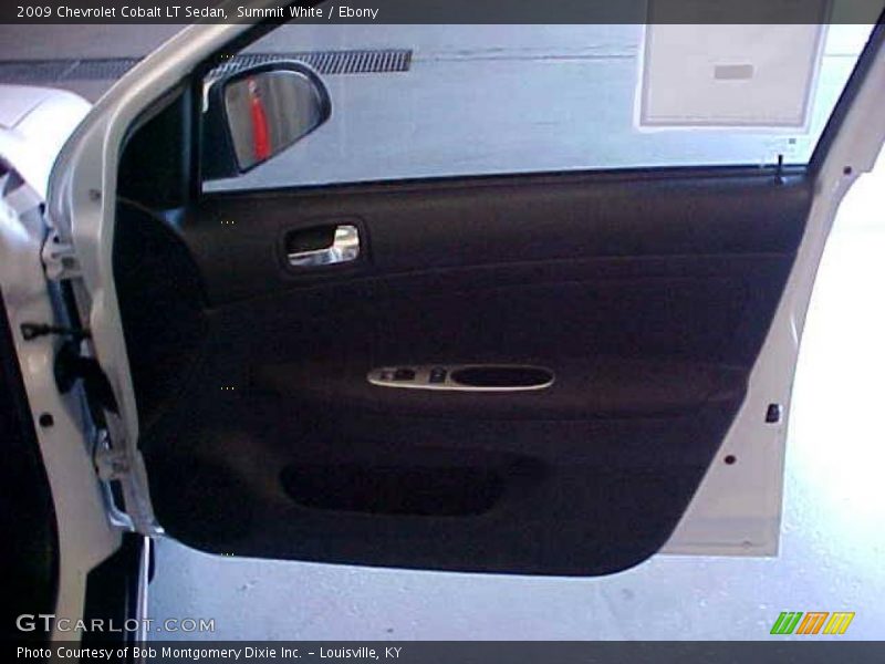 Summit White / Ebony 2009 Chevrolet Cobalt LT Sedan