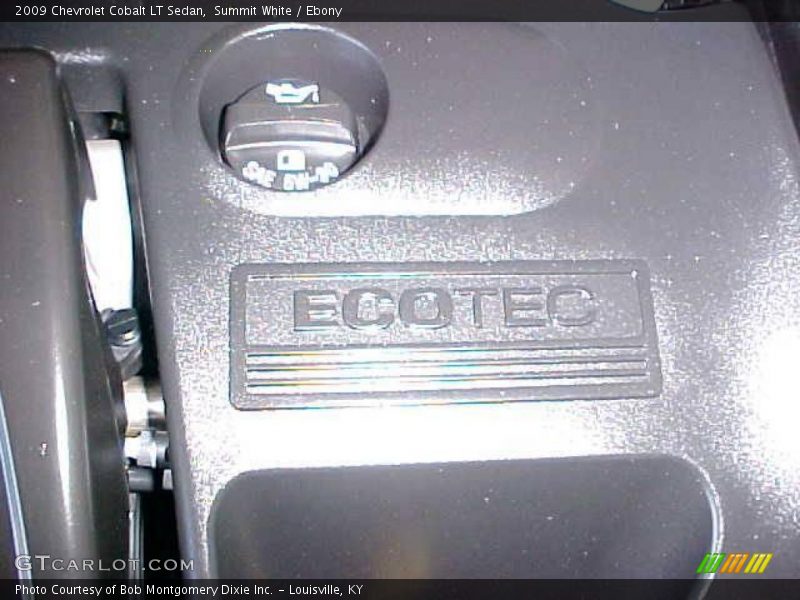 Summit White / Ebony 2009 Chevrolet Cobalt LT Sedan