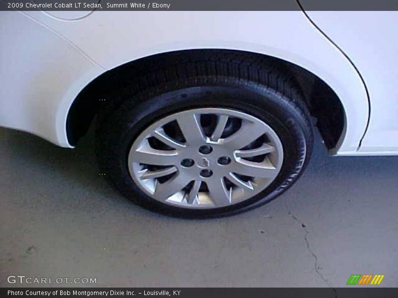 Summit White / Ebony 2009 Chevrolet Cobalt LT Sedan