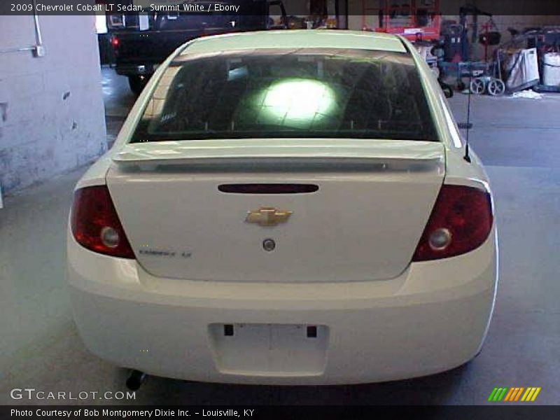 Summit White / Ebony 2009 Chevrolet Cobalt LT Sedan
