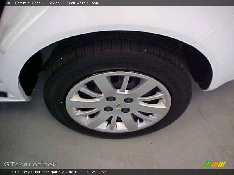 Summit White / Ebony 2009 Chevrolet Cobalt LT Sedan