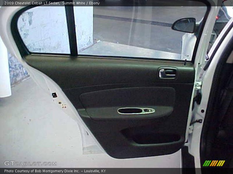 Summit White / Ebony 2009 Chevrolet Cobalt LT Sedan