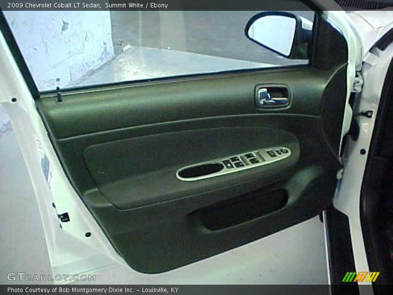 Summit White / Ebony 2009 Chevrolet Cobalt LT Sedan
