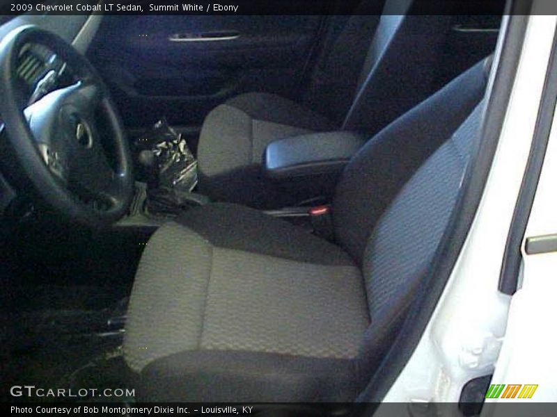 Summit White / Ebony 2009 Chevrolet Cobalt LT Sedan