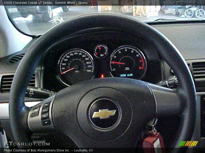 Summit White / Ebony 2009 Chevrolet Cobalt LT Sedan