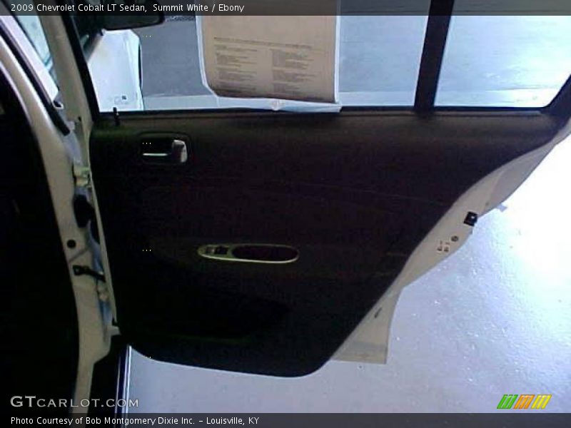 Summit White / Ebony 2009 Chevrolet Cobalt LT Sedan