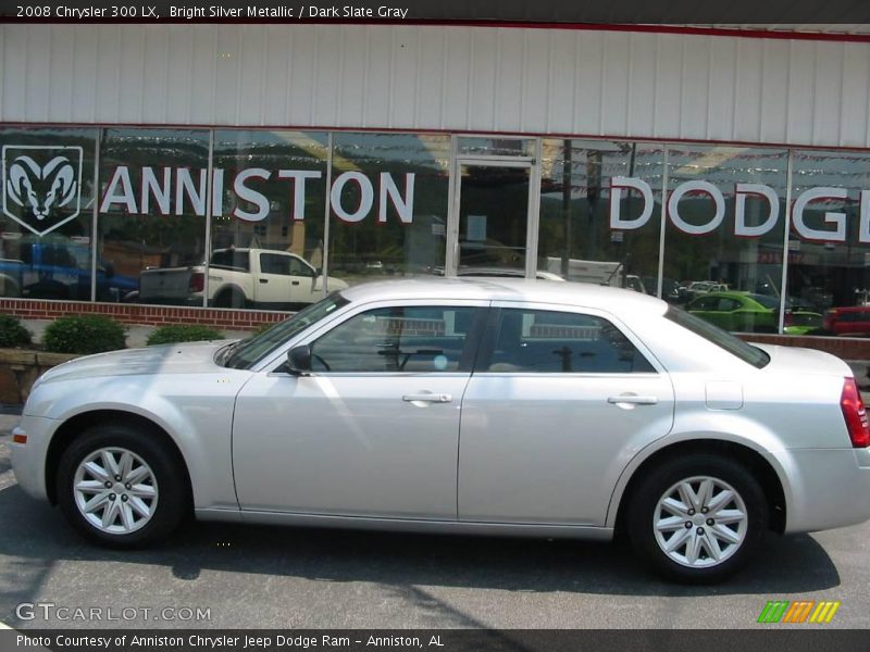 Bright Silver Metallic / Dark Slate Gray 2008 Chrysler 300 LX