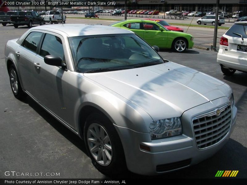 Bright Silver Metallic / Dark Slate Gray 2008 Chrysler 300 LX