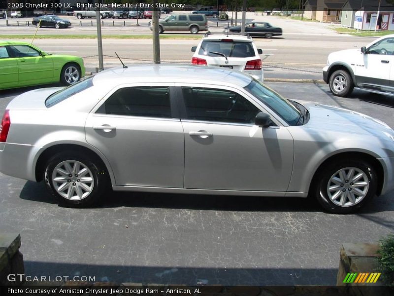 Bright Silver Metallic / Dark Slate Gray 2008 Chrysler 300 LX