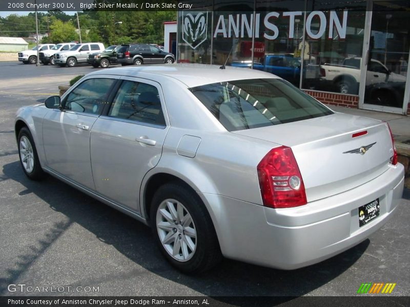 Bright Silver Metallic / Dark Slate Gray 2008 Chrysler 300 LX