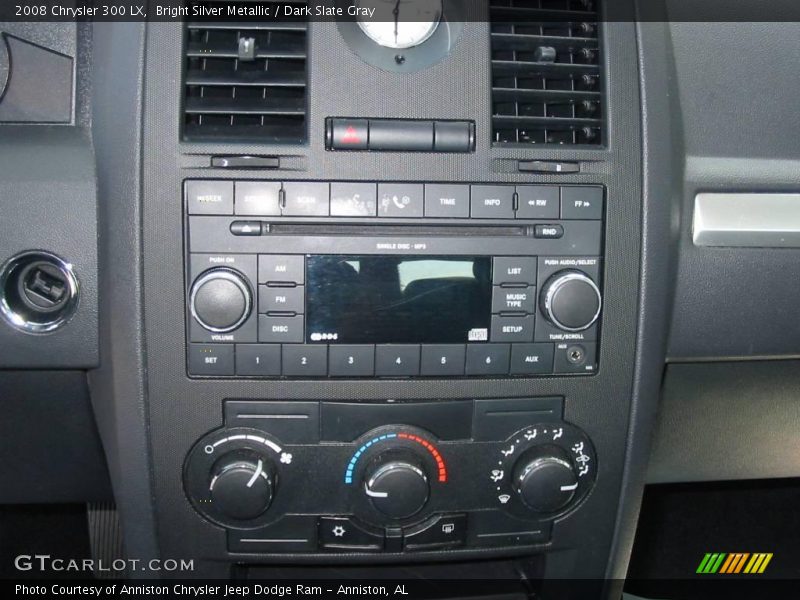Bright Silver Metallic / Dark Slate Gray 2008 Chrysler 300 LX