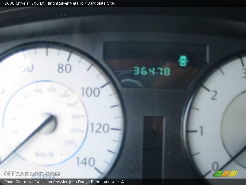 Bright Silver Metallic / Dark Slate Gray 2008 Chrysler 300 LX