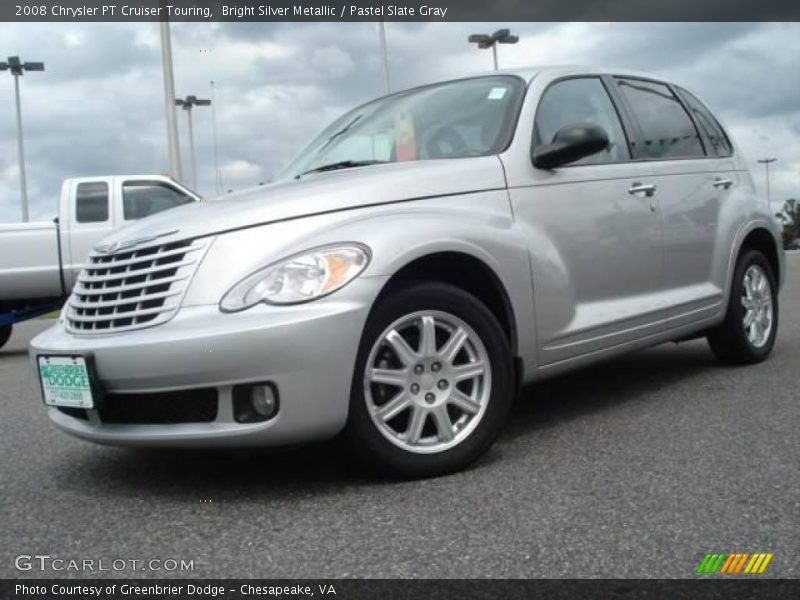 Bright Silver Metallic / Pastel Slate Gray 2008 Chrysler PT Cruiser Touring