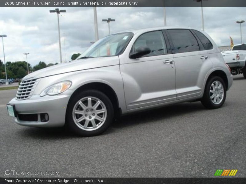 Bright Silver Metallic / Pastel Slate Gray 2008 Chrysler PT Cruiser Touring