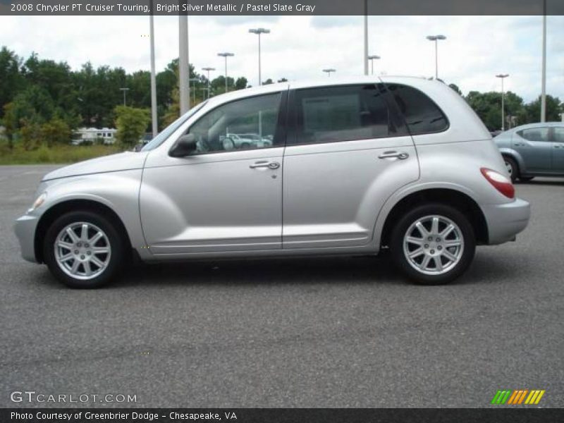 Bright Silver Metallic / Pastel Slate Gray 2008 Chrysler PT Cruiser Touring