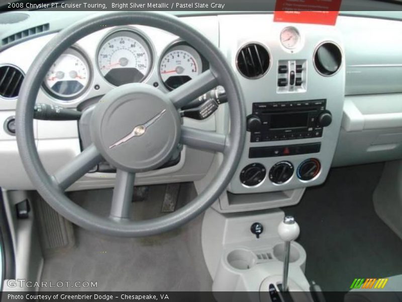 Bright Silver Metallic / Pastel Slate Gray 2008 Chrysler PT Cruiser Touring