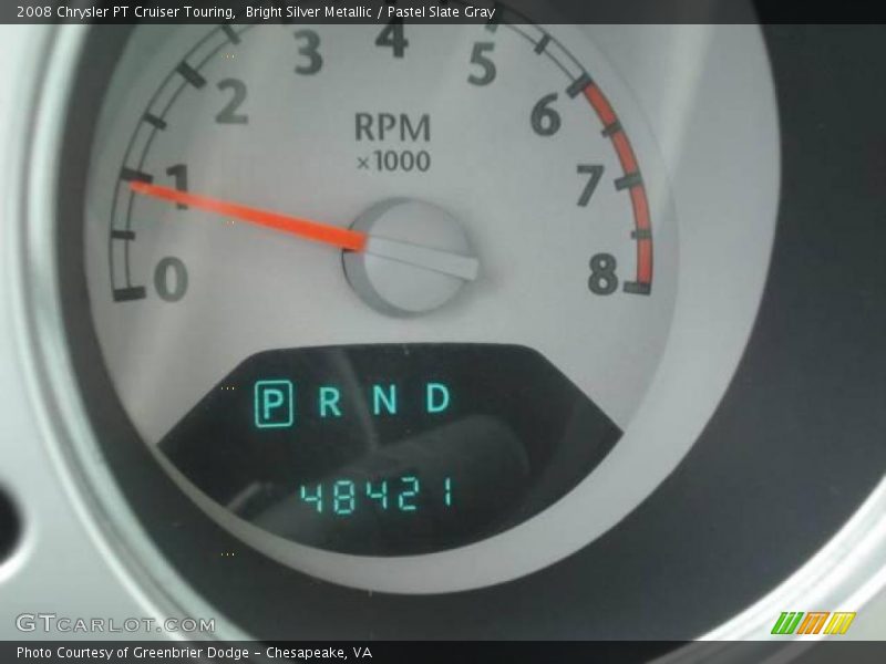 Bright Silver Metallic / Pastel Slate Gray 2008 Chrysler PT Cruiser Touring