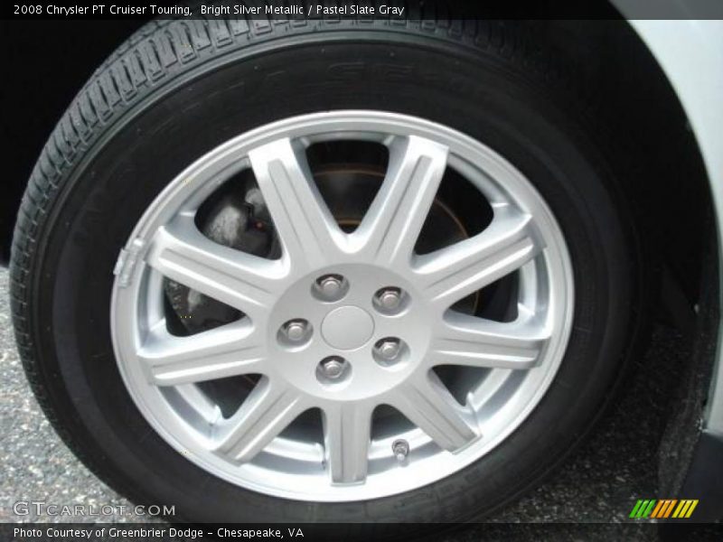 Bright Silver Metallic / Pastel Slate Gray 2008 Chrysler PT Cruiser Touring