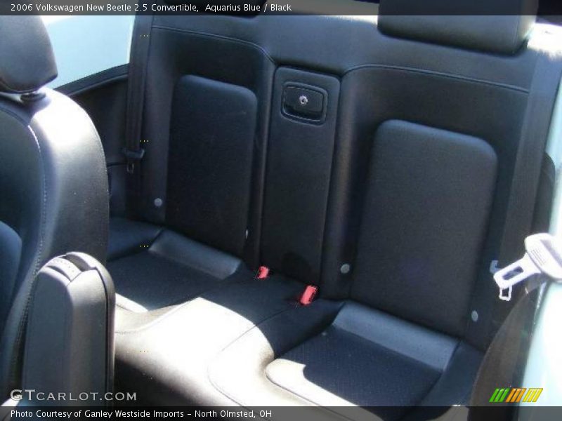 Aquarius Blue / Black 2006 Volkswagen New Beetle 2.5 Convertible