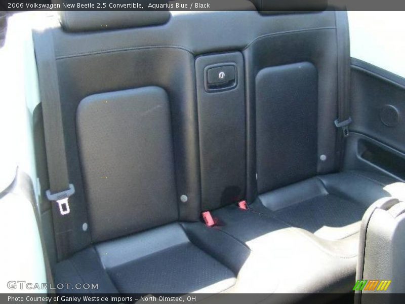 Aquarius Blue / Black 2006 Volkswagen New Beetle 2.5 Convertible