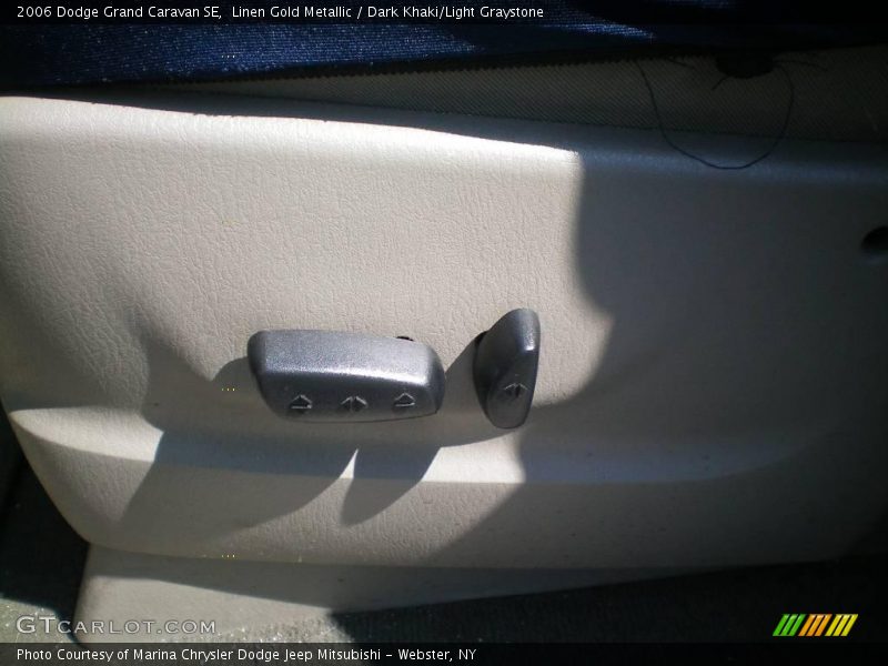 Linen Gold Metallic / Dark Khaki/Light Graystone 2006 Dodge Grand Caravan SE