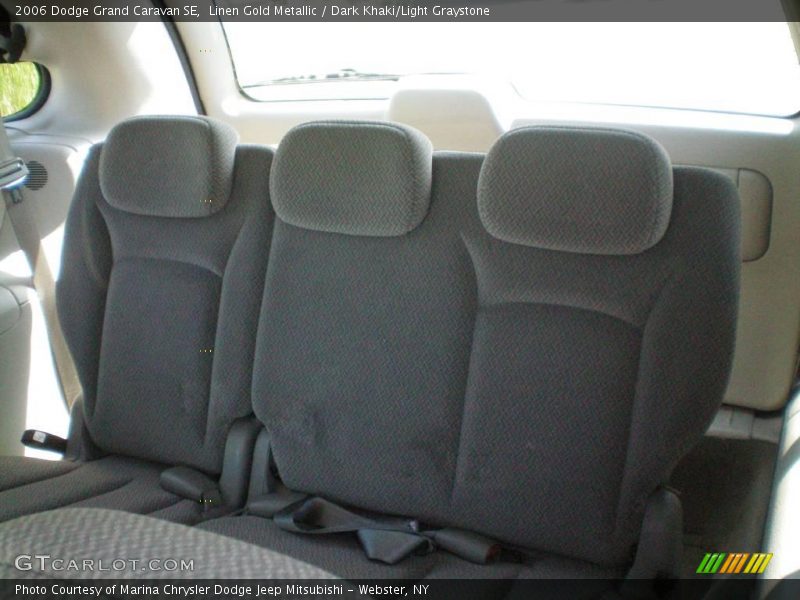Linen Gold Metallic / Dark Khaki/Light Graystone 2006 Dodge Grand Caravan SE