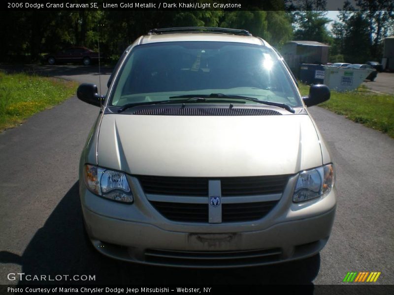 Linen Gold Metallic / Dark Khaki/Light Graystone 2006 Dodge Grand Caravan SE
