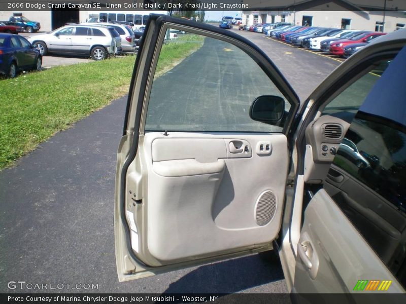 Linen Gold Metallic / Dark Khaki/Light Graystone 2006 Dodge Grand Caravan SE