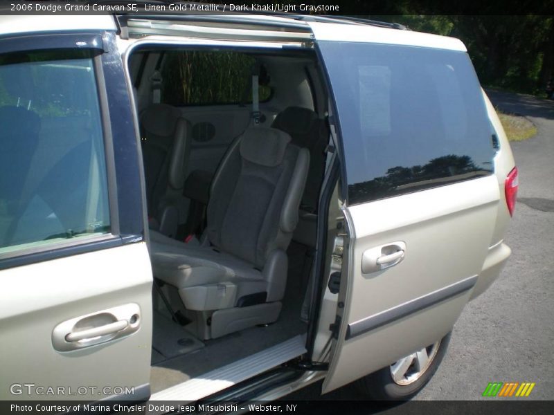 Linen Gold Metallic / Dark Khaki/Light Graystone 2006 Dodge Grand Caravan SE