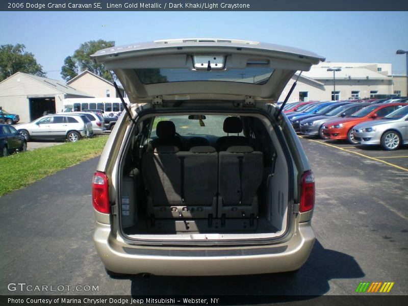 Linen Gold Metallic / Dark Khaki/Light Graystone 2006 Dodge Grand Caravan SE