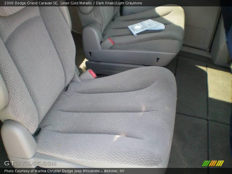 Linen Gold Metallic / Dark Khaki/Light Graystone 2006 Dodge Grand Caravan SE