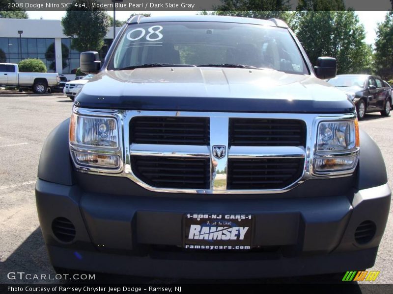 Modern Blue Pearl / Dark Slate Gray 2008 Dodge Nitro SXT 4x4