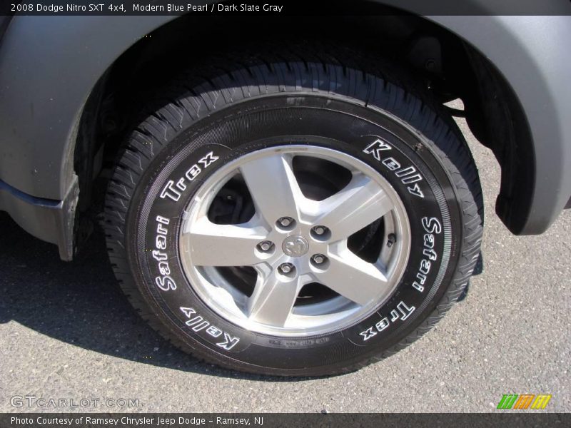 Modern Blue Pearl / Dark Slate Gray 2008 Dodge Nitro SXT 4x4