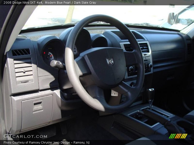 Modern Blue Pearl / Dark Slate Gray 2008 Dodge Nitro SXT 4x4
