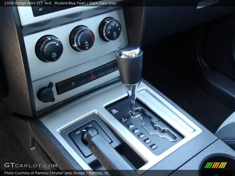 Modern Blue Pearl / Dark Slate Gray 2008 Dodge Nitro SXT 4x4