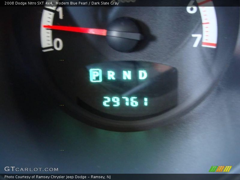 Modern Blue Pearl / Dark Slate Gray 2008 Dodge Nitro SXT 4x4