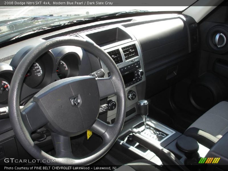 Modern Blue Pearl / Dark Slate Gray 2008 Dodge Nitro SXT 4x4