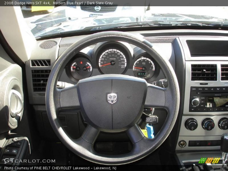 Modern Blue Pearl / Dark Slate Gray 2008 Dodge Nitro SXT 4x4