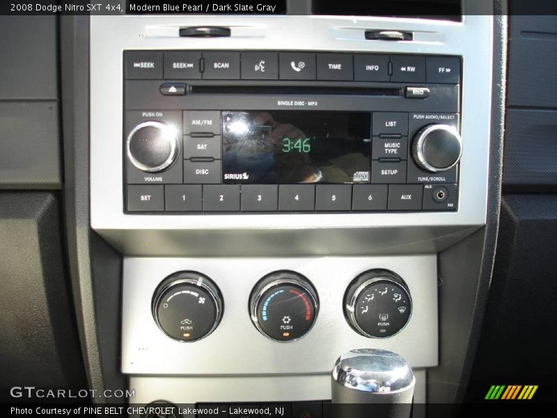 Modern Blue Pearl / Dark Slate Gray 2008 Dodge Nitro SXT 4x4