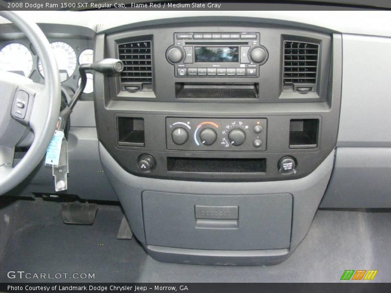 Flame Red / Medium Slate Gray 2008 Dodge Ram 1500 SXT Regular Cab