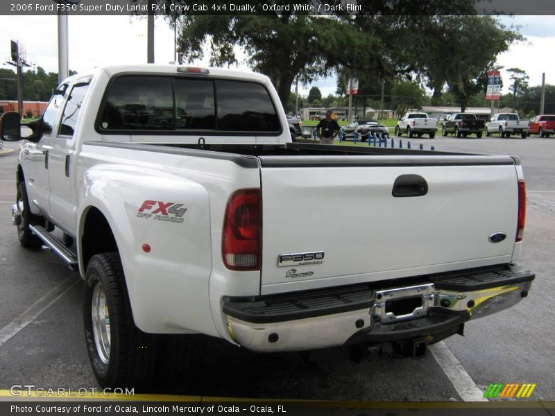 Oxford White / Dark Flint 2006 Ford F350 Super Duty Lariat FX4 Crew Cab 4x4 Dually