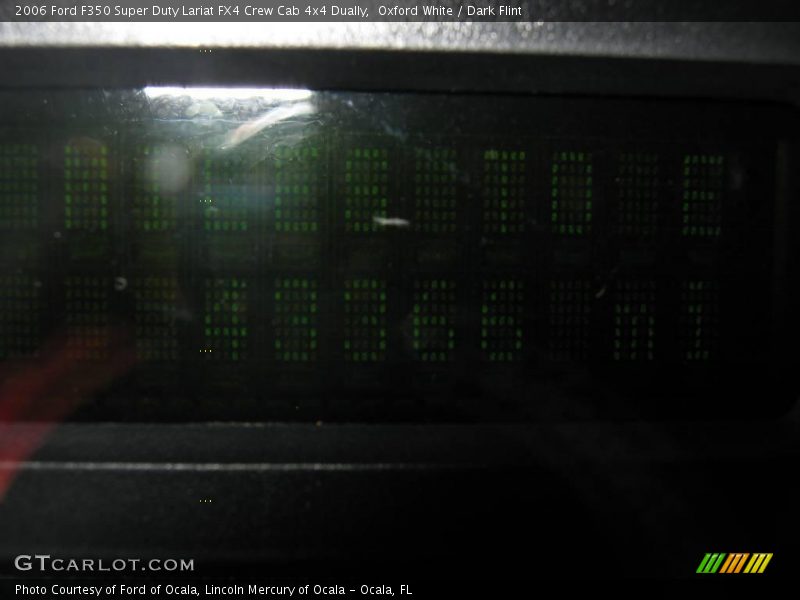 Oxford White / Dark Flint 2006 Ford F350 Super Duty Lariat FX4 Crew Cab 4x4 Dually