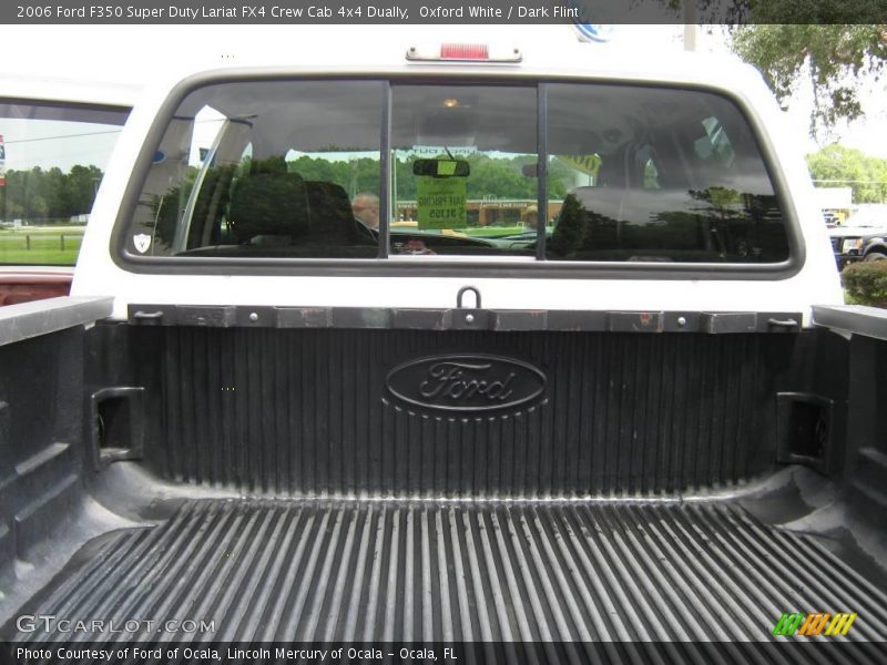 Oxford White / Dark Flint 2006 Ford F350 Super Duty Lariat FX4 Crew Cab 4x4 Dually