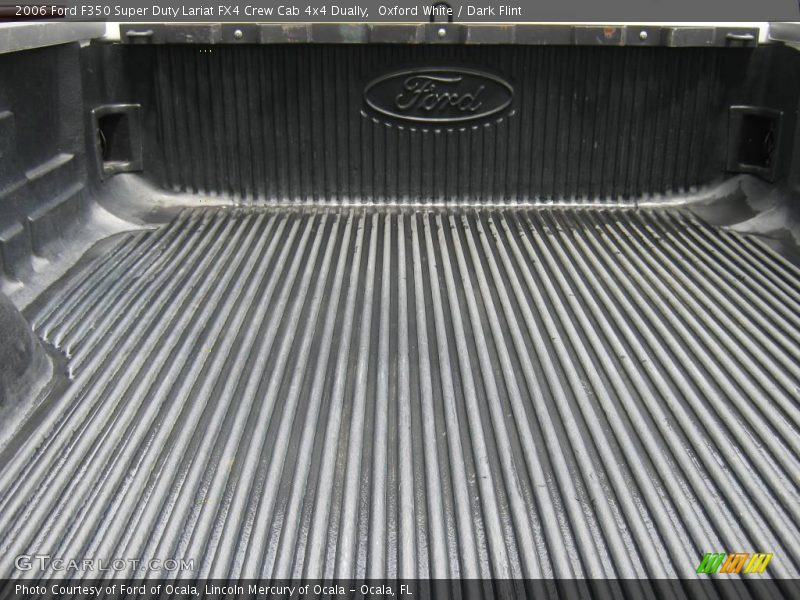 Oxford White / Dark Flint 2006 Ford F350 Super Duty Lariat FX4 Crew Cab 4x4 Dually