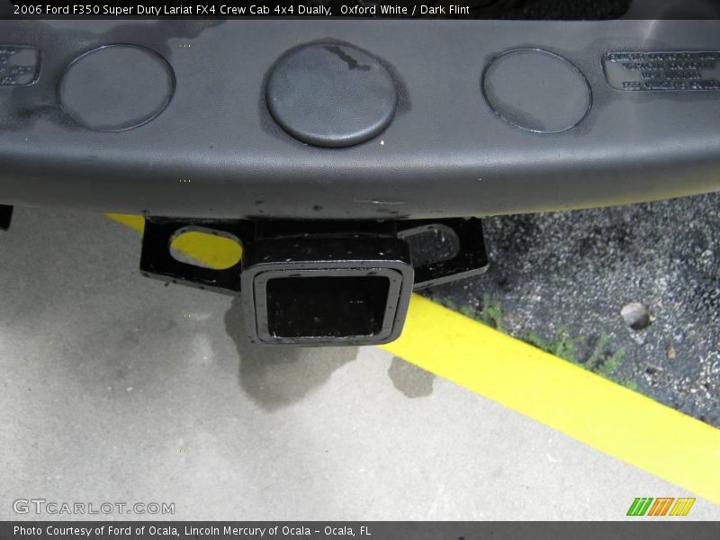 Oxford White / Dark Flint 2006 Ford F350 Super Duty Lariat FX4 Crew Cab 4x4 Dually