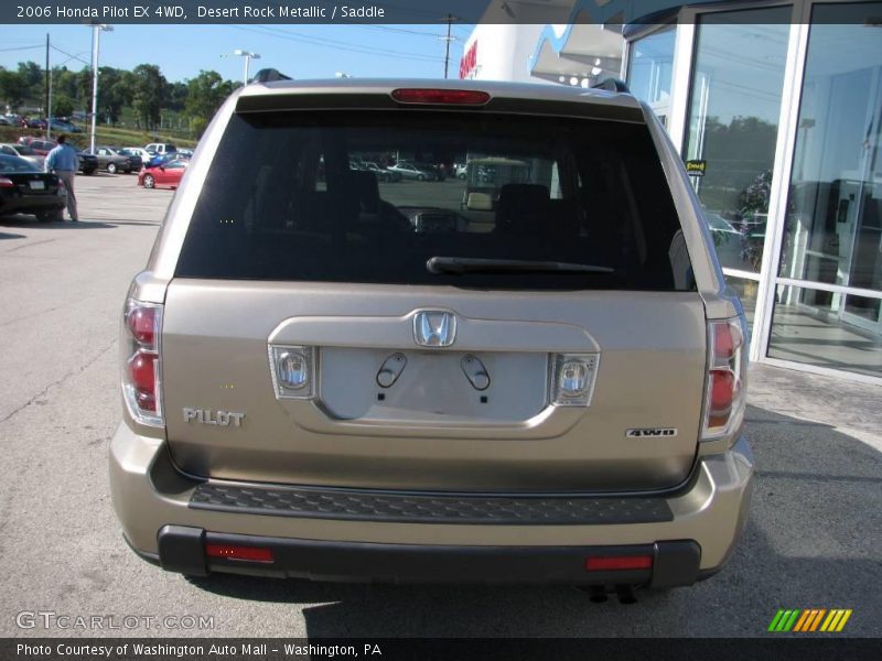 Desert Rock Metallic / Saddle 2006 Honda Pilot EX 4WD