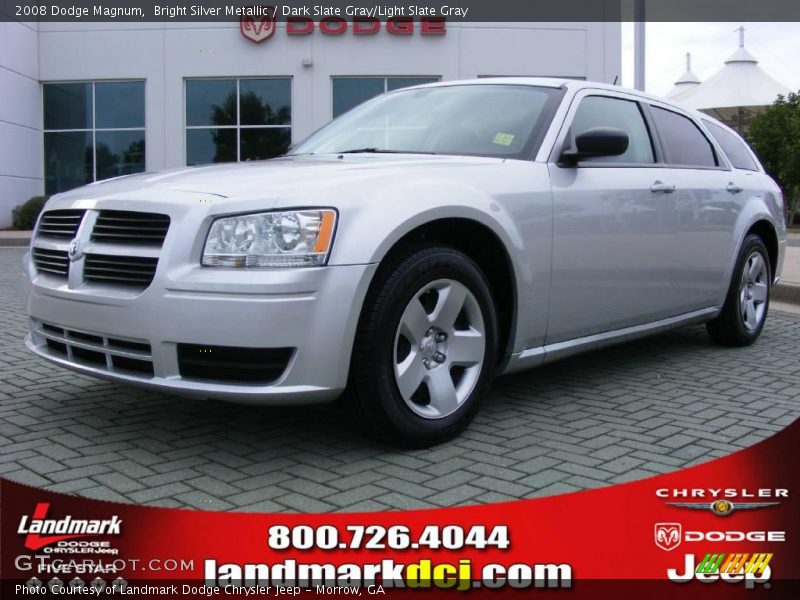 Bright Silver Metallic / Dark Slate Gray/Light Slate Gray 2008 Dodge Magnum