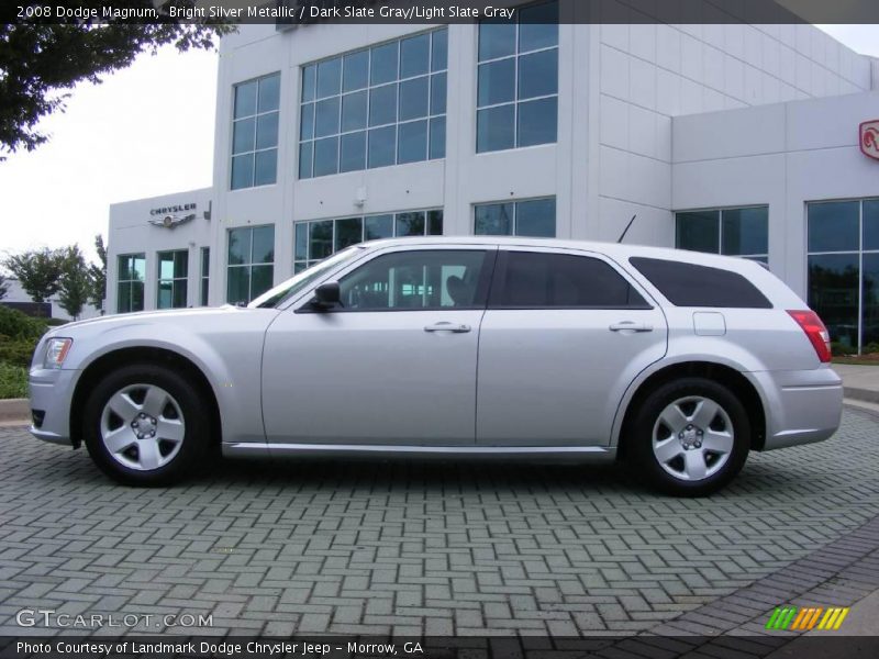 Bright Silver Metallic / Dark Slate Gray/Light Slate Gray 2008 Dodge Magnum