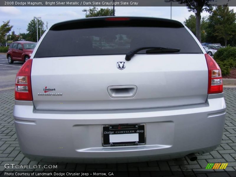 Bright Silver Metallic / Dark Slate Gray/Light Slate Gray 2008 Dodge Magnum