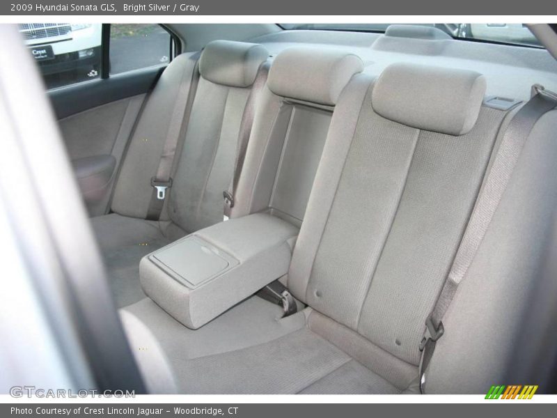 Bright Silver / Gray 2009 Hyundai Sonata GLS